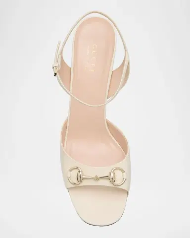 Gucci Lady Horsebit Leather Sandals | Thumbnail 5 Gucci Lady Horsebit Leather Sandals | Thumbnail 5