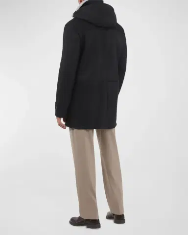 Gorski Men 's Merino Shearling Lamb Parka | Thumbnail 4 Gorski Men 's Merino Shearling Lamb Parka | Thumbnail 4