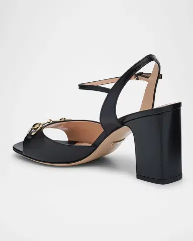 Gucci Lady Horsebit Leather Sandals | Thumbnail 2 Gucci Lady Horsebit Leather Sandals | Thumbnail 2