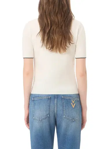 Valentino Garavani Women's Wool Sweater - | Thumbnail 5 Valentino Garavani Women's Wool Sweater - | Thumbnail 5