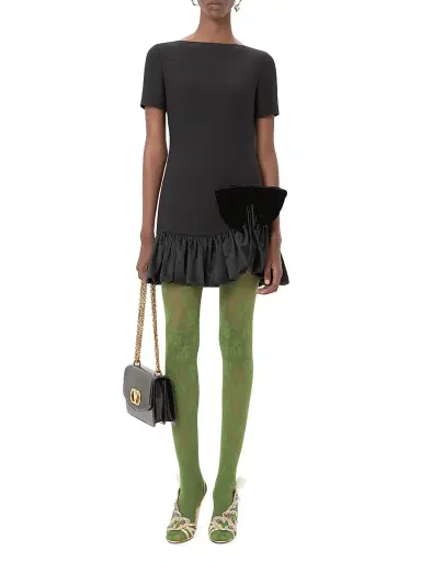 Valentino Garavani Women's Crepe Couture Short Dress - Black - Size 4 | Thumbnail 7 Valentino Garavani Women's Crepe Couture Short Dress - Black - Size 4 | Thumbnail 7