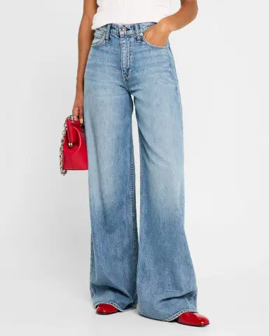 rag & bone Featherweight Sofie High-Rise Wide Jeans | Thumbnail 4 rag & bone Featherweight Sofie High-Rise Wide Jeans | Thumbnail 4