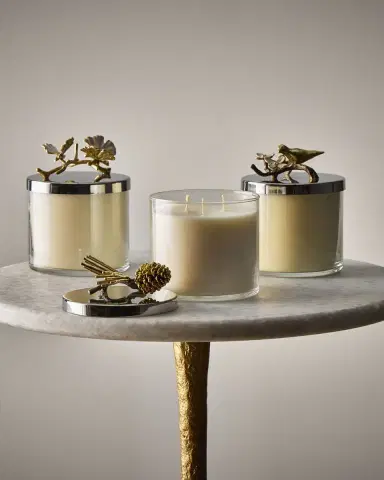 Michael Aram Butterfly Ginkgo White & Gold Candle | Thumbnail 4 Michael Aram Butterfly Ginkgo White & Gold Candle | Thumbnail 4