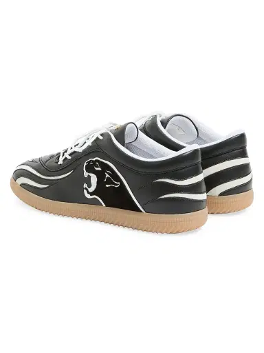 Valentino Garavani Men's Kicky Nappa Sneakers - Black | Thumbnail 3 Valentino Garavani Men's Kicky Nappa Sneakers - Black | Thumbnail 3