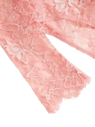 Valentino Garavani Women's Floral Lace Bodysuit - Peach Rose | Thumbnail 6 Valentino Garavani Women's Floral Lace Bodysuit - Peach Rose | Thumbnail 6