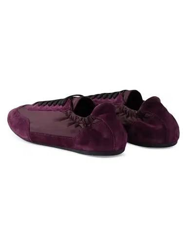 Prada Women's Collapse Re-Nylon and Suede Sneakers - Purple - Size 7.5 | Thumbnail 3 Prada Women's Collapse Re-Nylon and Suede Sneakers - Purple - Size 7.5 | Thumbnail 3