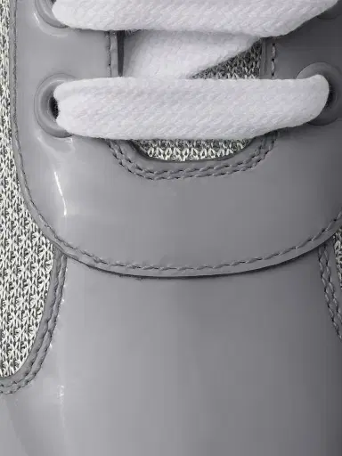 Prada Women's America's Cup Biker Fabric Sneakers - Grey - Size 11 | Thumbnail 4 Prada Women's America's Cup Biker Fabric Sneakers - Grey - Size 11 | Thumbnail 4
