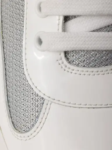 Prada Men's Patent Leather and Technical Fabric America's Cup Sneakers - White - Size 8.5 | Thumbnail 5 Prada Men's Patent Leather and Technical Fabric America's Cup Sneakers - White - Size 8.5 | Thumbnail 5