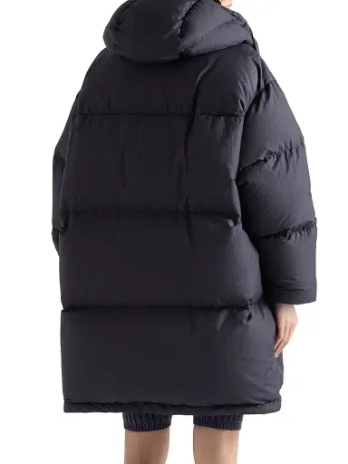 Prada Women's Soft Canvas Down Parka - Blue | Thumbnail 3 Prada Women's Soft Canvas Down Parka - Blue | Thumbnail 3