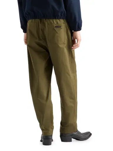 Prada Men's Cotton Pants - Green - Size XXL | Thumbnail 4 Prada Men's Cotton Pants - Green - Size XXL | Thumbnail 4