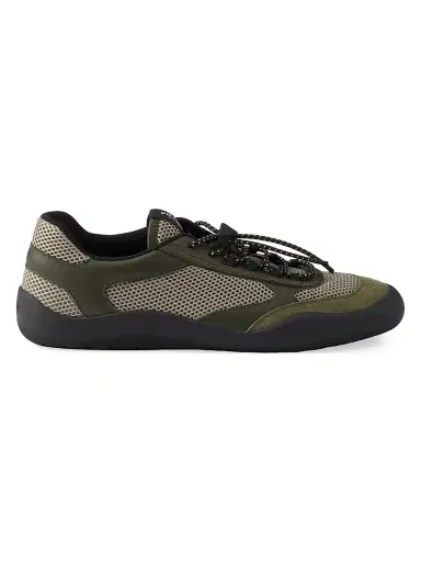 Prada Women's Speedrock Mesh Fabric Sneakers - Green - Size 5.5 | Thumbnail 1 Prada Women's Speedrock Mesh Fabric Sneakers - Green - Size 5.5 | Thumbnail 1