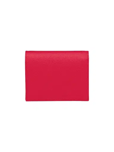 Prada Women's Saffiano Leather Wallet - Red | Thumbnail 2 Prada Women's Saffiano Leather Wallet - Red | Thumbnail 2