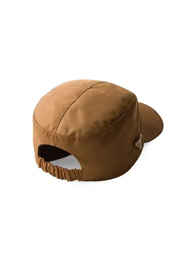 Prada Women's Re-Nylon Baseball Cap - Brown | Thumbnail 2 Prada Women's Re-Nylon Baseball Cap - Brown | Thumbnail 2