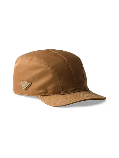Prada Women's Re-Nylon Baseball Cap - Brown | Thumbnail 1 Prada Women's Re-Nylon Baseball Cap - Brown | Thumbnail 1