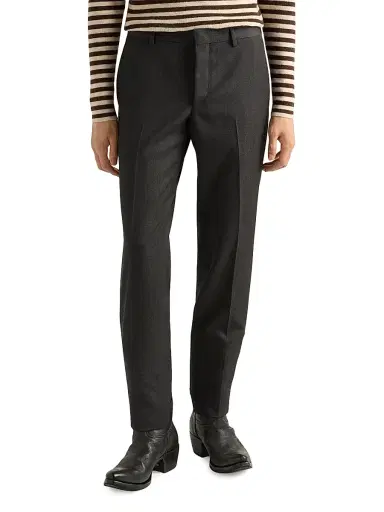 Prada Men's Wool Pants - Grey - Size 38 | Thumbnail 2 Prada Men's Wool Pants - Grey - Size 38 | Thumbnail 2