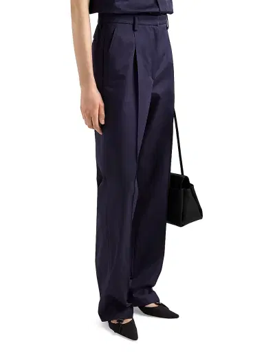 Prada Women's Chino Pants - Dark Blue | Thumbnail 3 Prada Women's Chino Pants - Dark Blue | Thumbnail 3