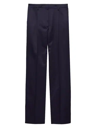 Prada Women's Chino Pants - Dark Blue | Thumbnail 1 Prada Women's Chino Pants - Dark Blue | Thumbnail 1