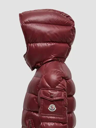Moncler Little Boy's & Boy's New Maya Zip Up Jacket - Red | Thumbnail 3 Moncler Little Boy's & Boy's New Maya Zip Up Jacket - Red | Thumbnail 3