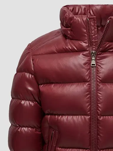 Moncler Little Boy's & Boy's New Maya Zip Up Jacket - Red | Thumbnail 4 Moncler Little Boy's & Boy's New Maya Zip Up Jacket - Red | Thumbnail 4
