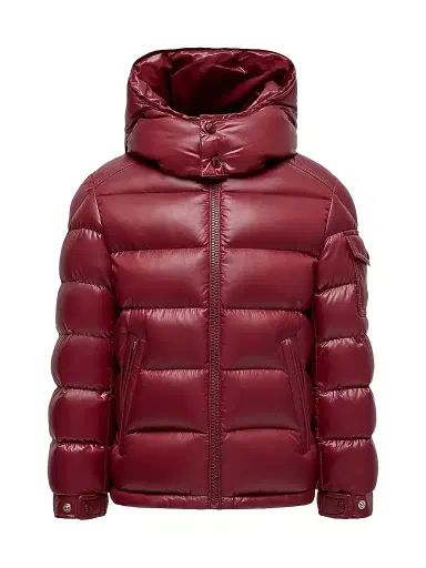 Moncler Little Boy's & Boy's New Maya Zip Up Jacket - Red | Thumbnail 1 Moncler Little Boy's & Boy's New Maya Zip Up Jacket - Red | Thumbnail 1