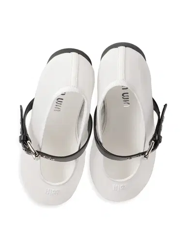 Miu Miu Women's Mesh Fabric Ballerinas - White | Thumbnail 2 Miu Miu Women's Mesh Fabric Ballerinas - White | Thumbnail 2