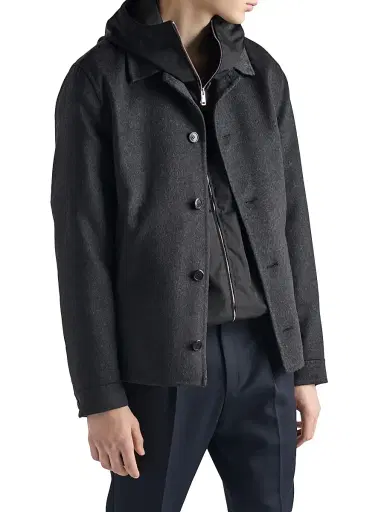Prada Men's Re-Nylon Jacket - Black - Size XXL | Thumbnail 3 Prada Men's Re-Nylon Jacket - Black - Size XXL | Thumbnail 3