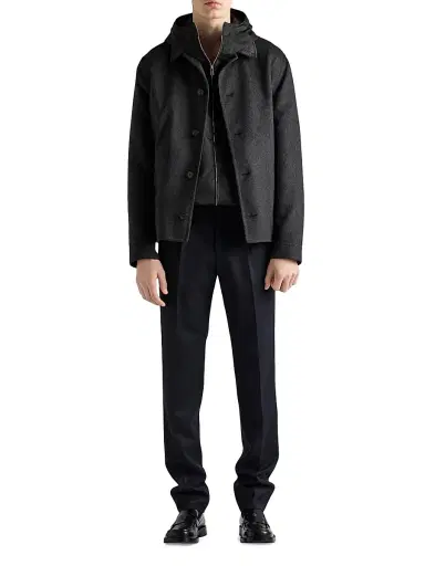 Prada Men's Re-Nylon Jacket - Black - Size XXL | Thumbnail 6 Prada Men's Re-Nylon Jacket - Black - Size XXL | Thumbnail 6