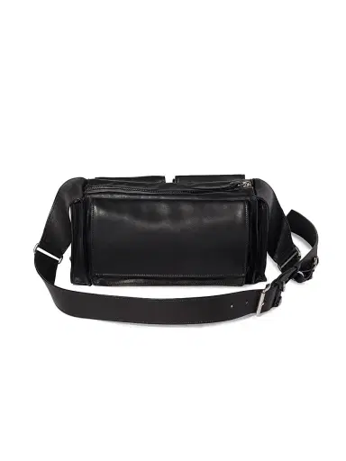Miu Miu Women's Utilitaire Nappa Leather Shoulder Bag - Black | Thumbnail 6 Miu Miu Women's Utilitaire Nappa Leather Shoulder Bag - Black | Thumbnail 6