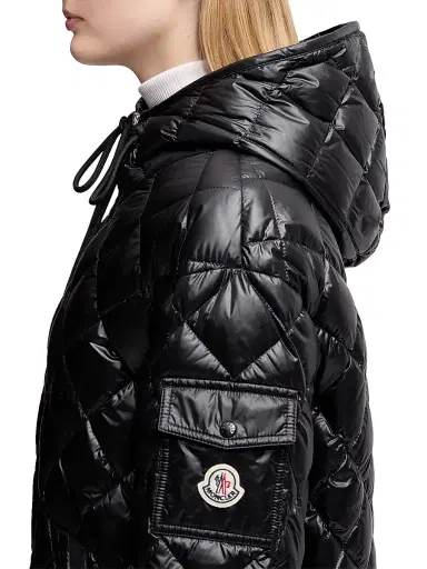 Moncler Women's Puffer Jacket - Black | Thumbnail 4 Moncler Women's Puffer Jacket - Black | Thumbnail 4