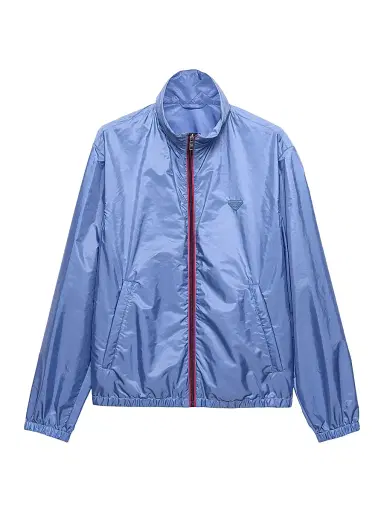 Prada Men's Re-Nylon Jacket - Blue - Size Medium | Thumbnail 1 Prada Men's Re-Nylon Jacket - Blue - Size Medium | Thumbnail 1