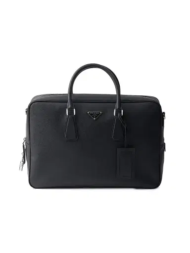 Prada Men's Saffiano Leather Work Bag | Thumbnail 1 Prada Men's Saffiano Leather Work Bag | Thumbnail 1