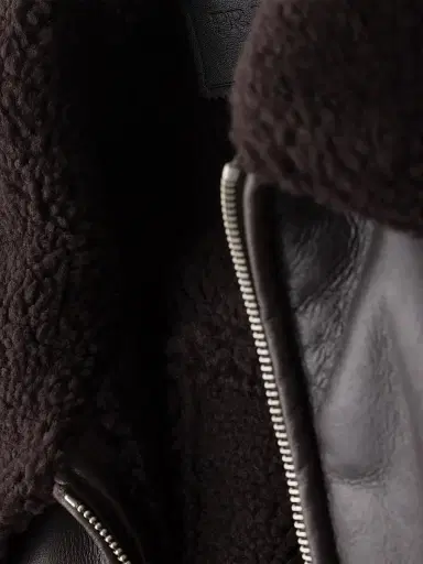 Prada Men's Leather and Shearling Jacket - Brown - Size 46 | Thumbnail 7 Prada Men's Leather and Shearling Jacket - Brown - Size 46 | Thumbnail 7