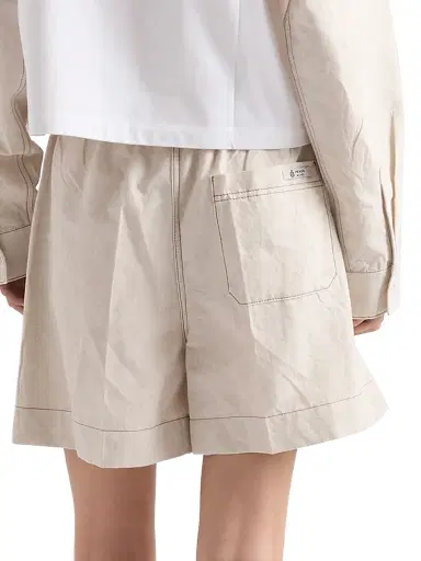 Prada Women's Chambray Shorts | Thumbnail 3 Prada Women's Chambray Shorts | Thumbnail 3