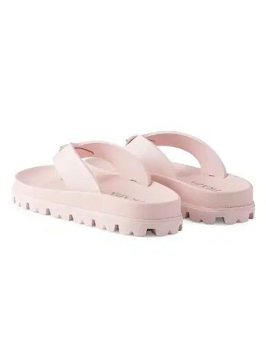 Prada Women's Rubber Thong Sandals - Pink - Size 6 | Thumbnail 3 Prada Women's Rubber Thong Sandals - Pink - Size 6 | Thumbnail 3