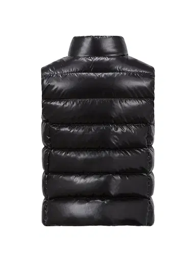 Moncler Little Girl's & Girl's Ghany Zip Up Vest - Black - Size 10 | Thumbnail 2 Moncler Little Girl's & Girl's Ghany Zip Up Vest - Black - Size 10 | Thumbnail 2
