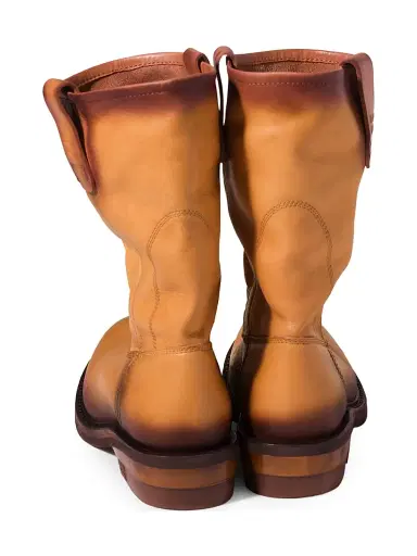 Miu Miu Women's Calf Leather Booties - Brown | Thumbnail 2 Miu Miu Women's Calf Leather Booties - Brown | Thumbnail 2