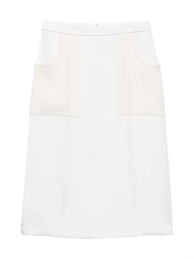 Women's Compact Sablé Skirt - White Women's Compact Sablé Skirt - White