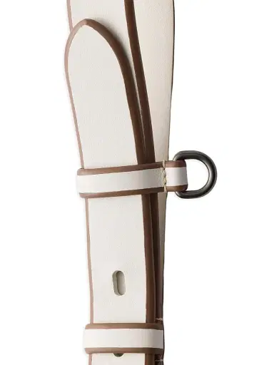 Prada Women's Leather Belt - Beige - Size 28 | Thumbnail 2 Prada Women's Leather Belt - Beige - Size 28 | Thumbnail 2