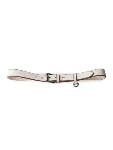 Prada Women's Leather Belt - Beige - Size 28 | Thumbnail 1 Prada Women's Leather Belt - Beige - Size 28 | Thumbnail 1