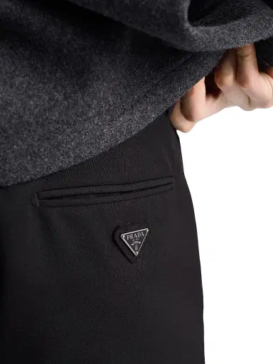 Prada Men's Wool Pants - Black - Size 36 | Thumbnail 5 Prada Men's Wool Pants - Black - Size 36 | Thumbnail 5