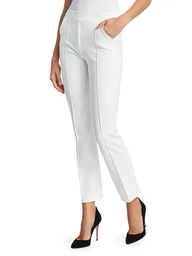 Chiara Boni La Petite Robe Women's Nuccia Stretch Jersey Crop Pants | Thumbnail 3 Chiara Boni La Petite Robe Women's Nuccia Stretch Jersey Crop Pants | Thumbnail 3