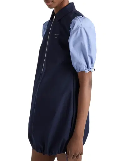 Prada Women's Poplin Mini-Dress | Thumbnail 3 Prada Women's Poplin Mini-Dress | Thumbnail 3