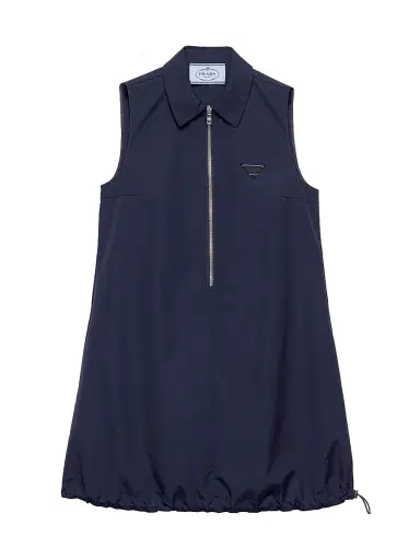 Prada Women's Poplin Mini-Dress | Thumbnail 1 Prada Women's Poplin Mini-Dress | Thumbnail 1