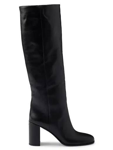 Prada Women's Leather Boots - Black - Size 10.5 | Thumbnail 1 Prada Women's Leather Boots - Black - Size 10.5 | Thumbnail 1