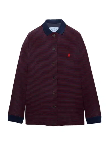 Prada Women's Pique Blouson Jacket - Dark Red - Size 2 | Thumbnail 1 Prada Women's Pique Blouson Jacket - Dark Red - Size 2 | Thumbnail 1
