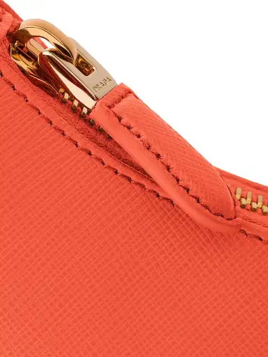 Prada Women's Re-Edition 2005 Saffiano Leather Shoulder Bag - Orange | Thumbnail 6 Prada Women's Re-Edition 2005 Saffiano Leather Shoulder Bag - Orange | Thumbnail 6