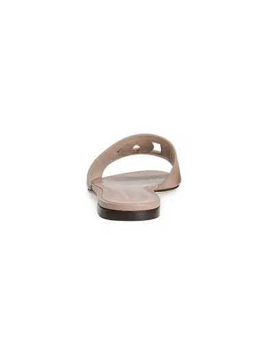 Dolce & Gabbana Women's DG Interlocked Leather Sandals - Powder Pink - Size 10.5 | Thumbnail 3 Dolce & Gabbana Women's DG Interlocked Leather Sandals - Powder Pink - Size 10.5 | Thumbnail 3
