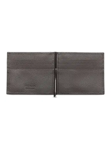 Prada Men's Saffiano Leather Wallet | Thumbnail 4 Prada Men's Saffiano Leather Wallet | Thumbnail 4