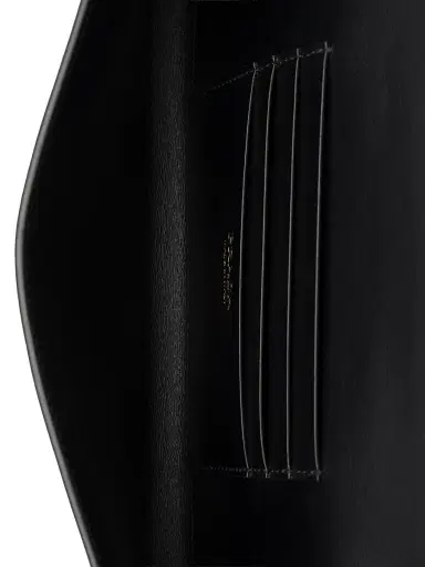 Prada Women's Leather Wallet with Shoulder Strap - Black | Thumbnail 4 Prada Women's Leather Wallet with Shoulder Strap - Black | Thumbnail 4
