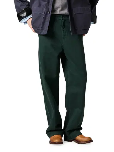 Miu Miu Women's Garment-Dyed Gabardine Jeans - Green - Size 4 | Thumbnail 2 Miu Miu Women's Garment-Dyed Gabardine Jeans - Green - Size 4 | Thumbnail 2